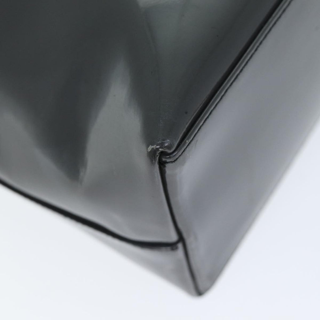 GUCCI Bamboo Shoulder Bag Enamel Gray 001 2046 3007 74562