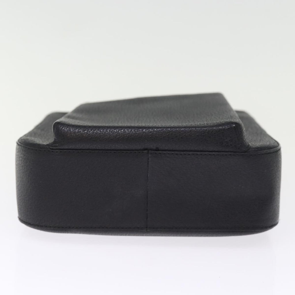 GUCCI Hand Bag Leather 2way Black 002 1118 0463 74592