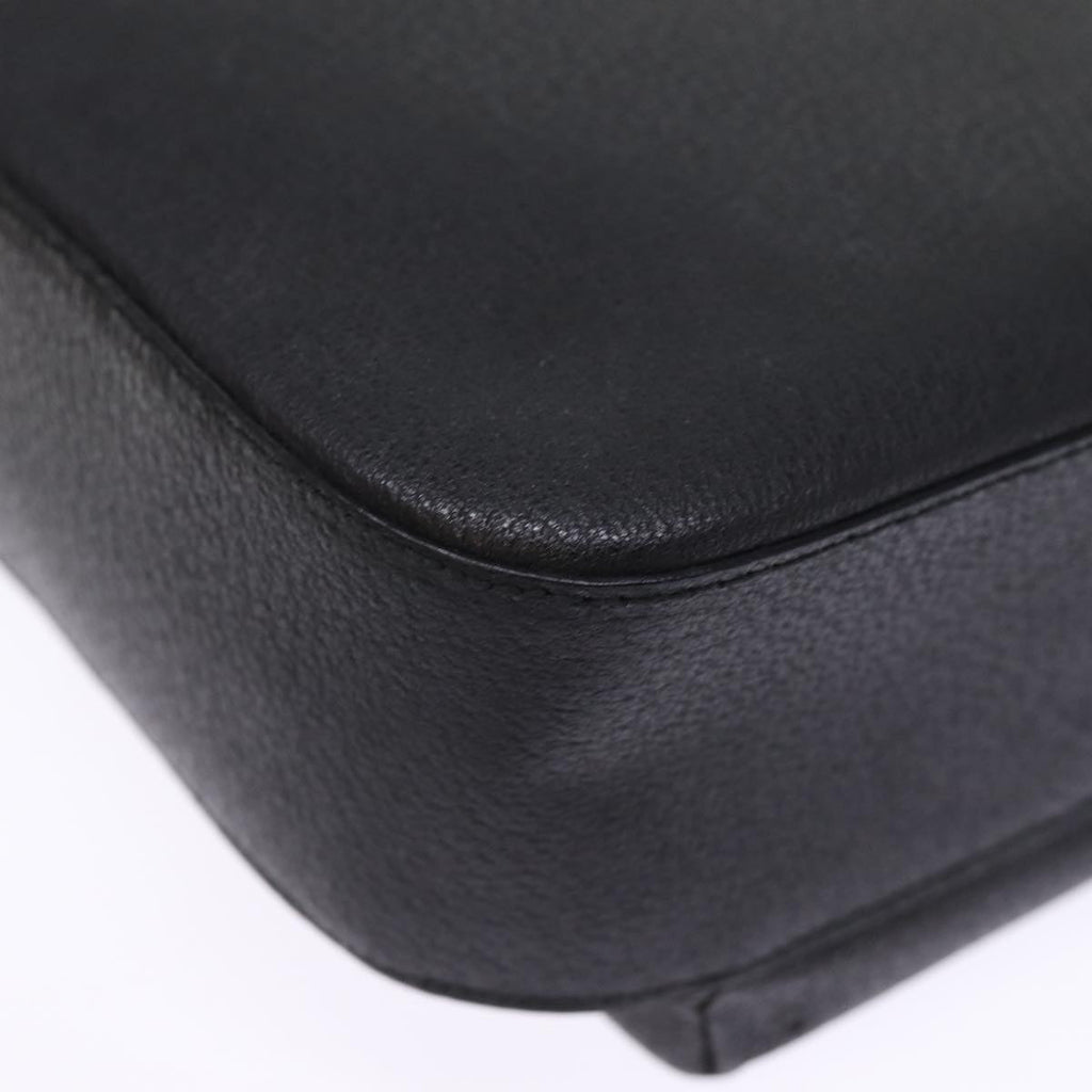GUCCI Hand Bag Leather 2way Black 002 1118 0463 74592