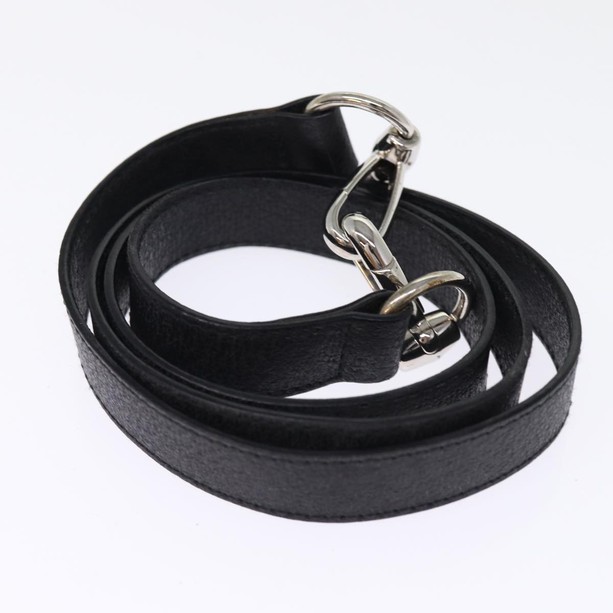 GUCCI Hand Bag Leather 2way Black 002 1118 0463 74592