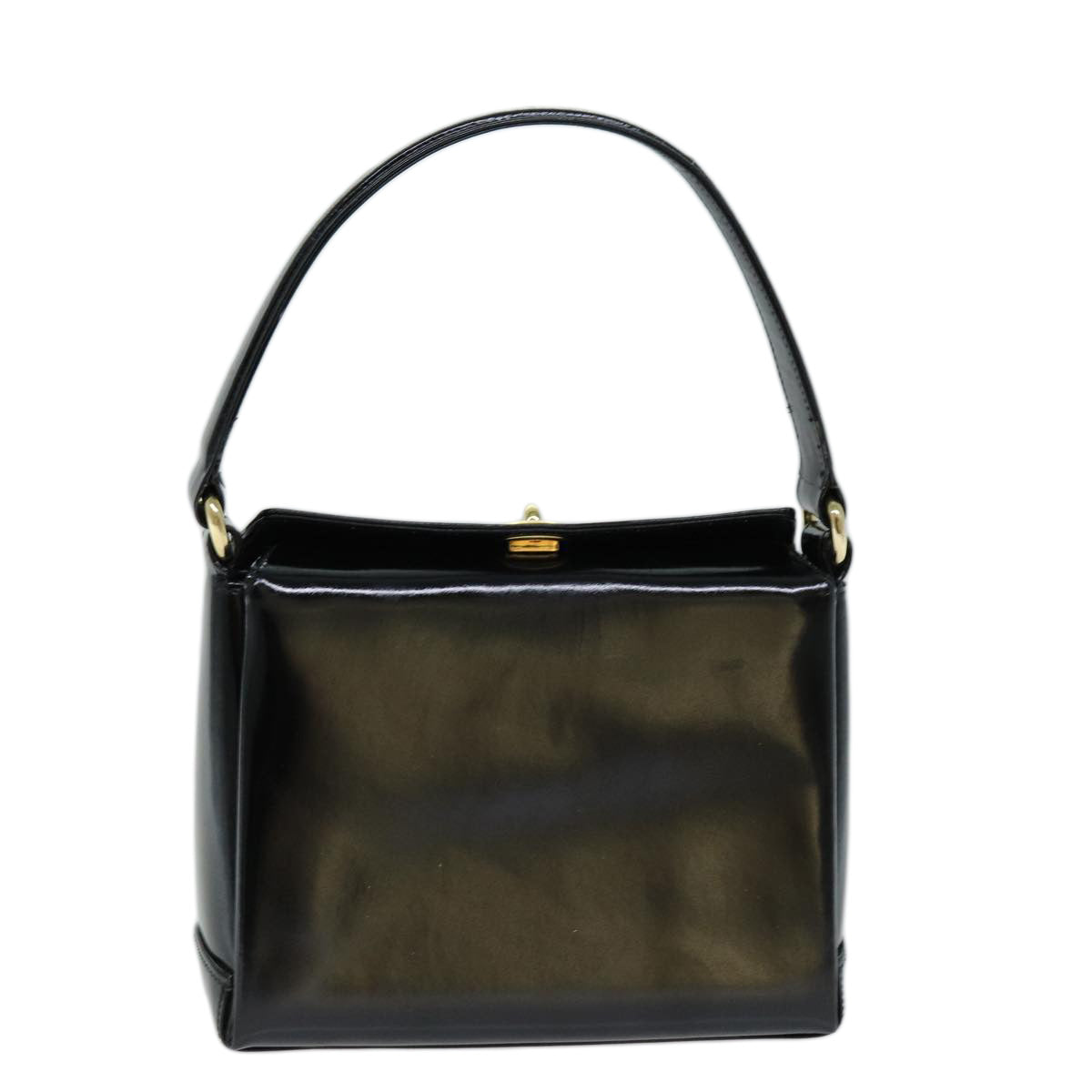 GUCCI Hand Bag Patent leather Black 000 110 0907 74593