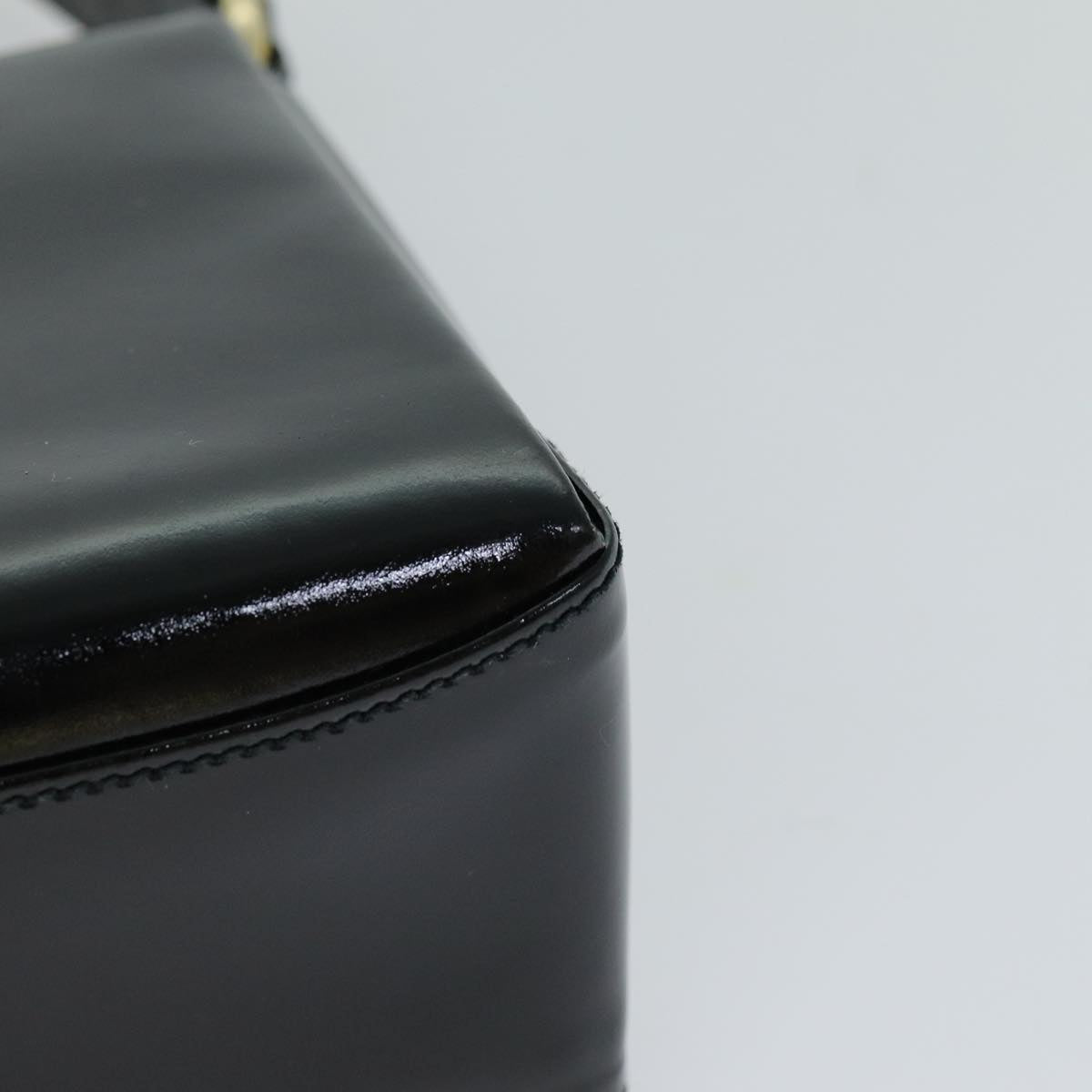 GUCCI Hand Bag Patent leather Black 000 110 0907 74593