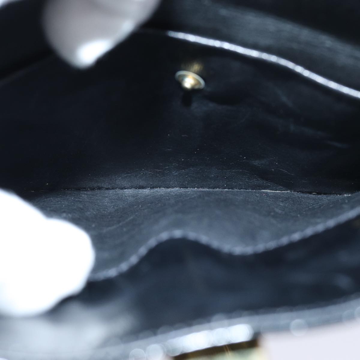 GUCCI Hand Bag Patent leather Black 000 110 0907 74593