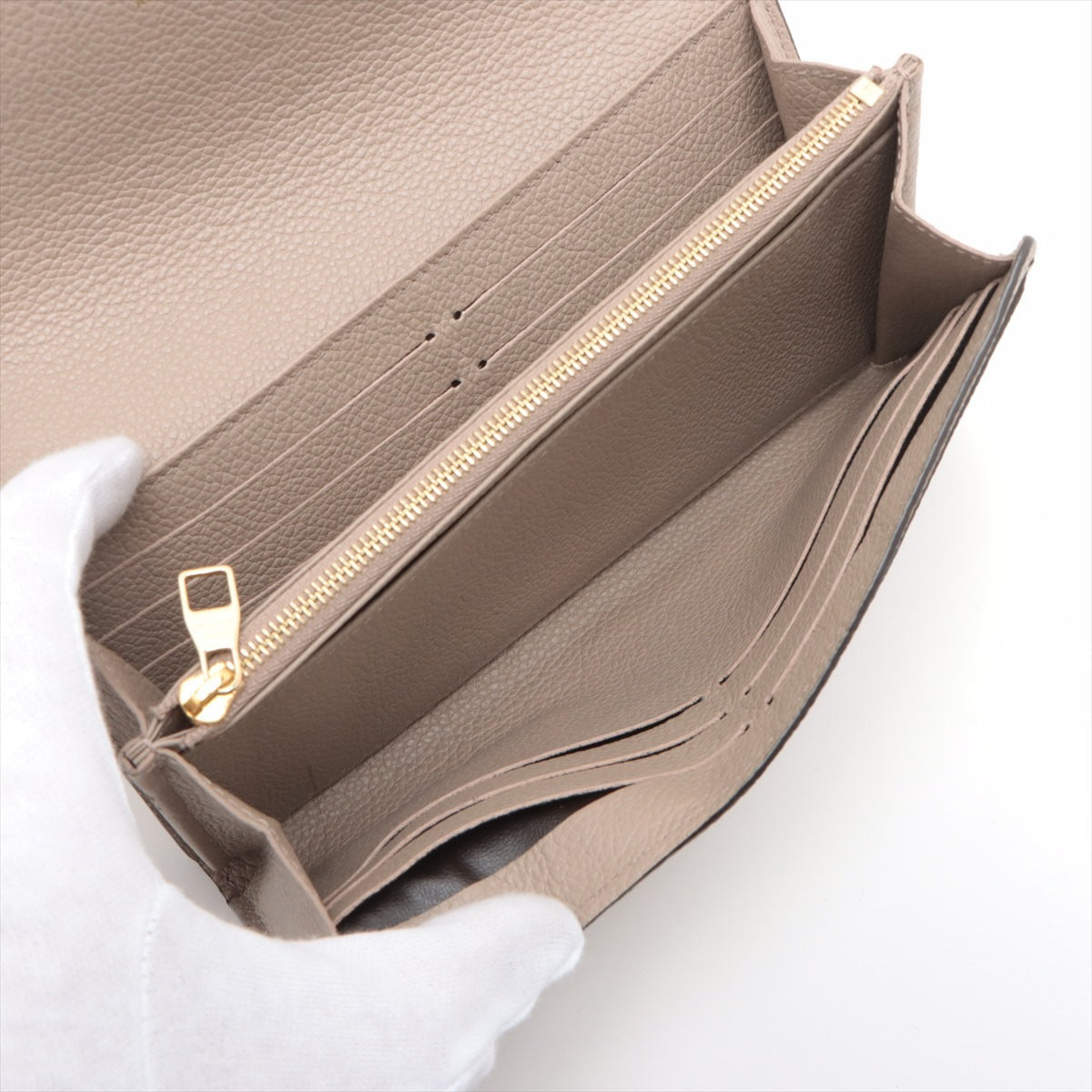 Louis Vuitton Amplant Portefoliosara M68708 Tourtree Long Wallet