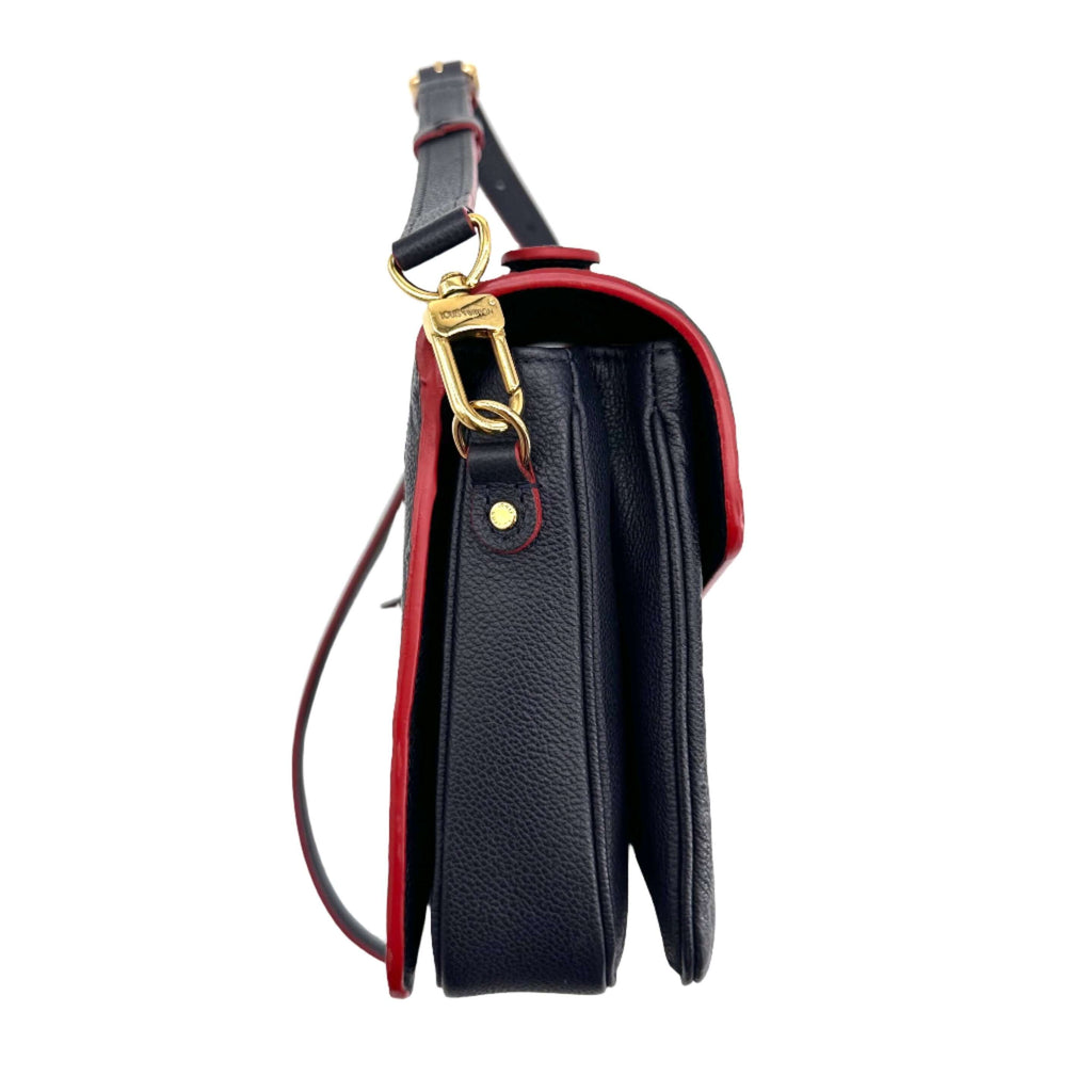 Louis Vuitton Empreinte Pochette MÃƒÆ’Ã‚Â©tis Marine Rouge