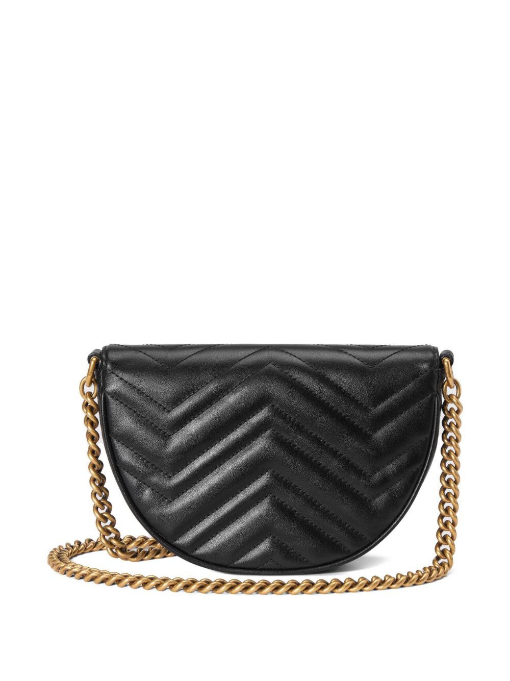 GUCCI Mini Matelassé Leather Chain Shoulder Handbag