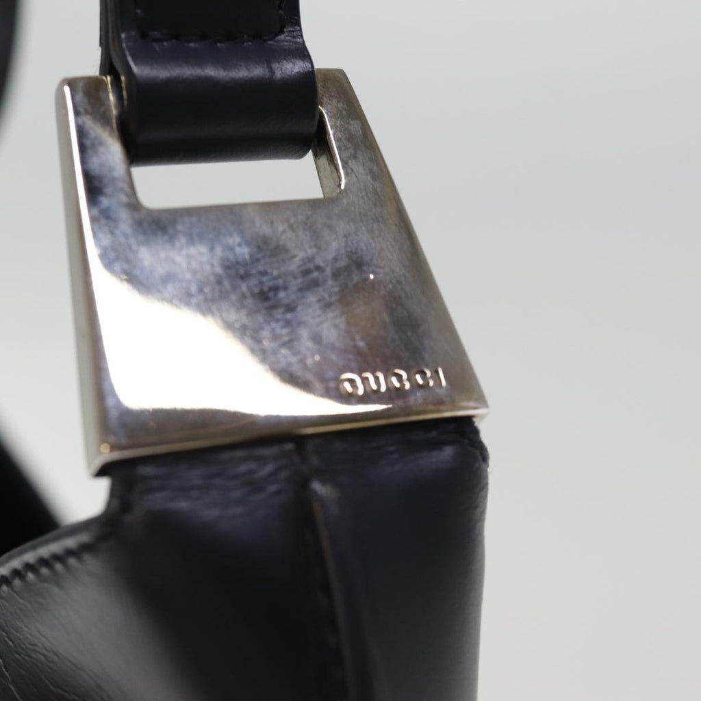 GUCCI Shoulder Bag Leather Navy 001 2058 3014 74646