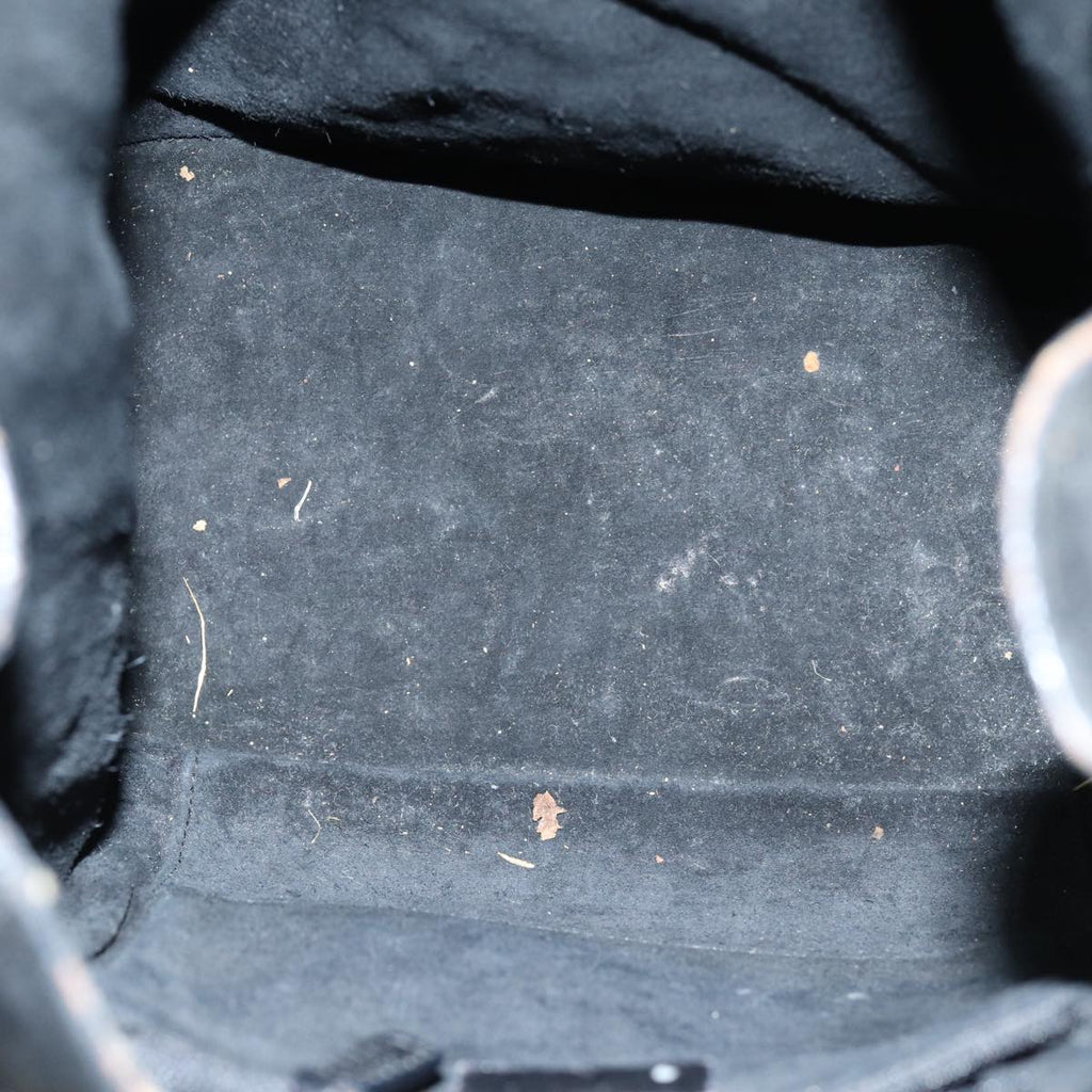 GUCCI Hand Bag Suede Outlet Black 001 3738 74647