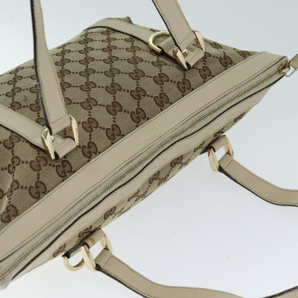 GUCCI GG Canvas Tote Bag Beige 141470 74651