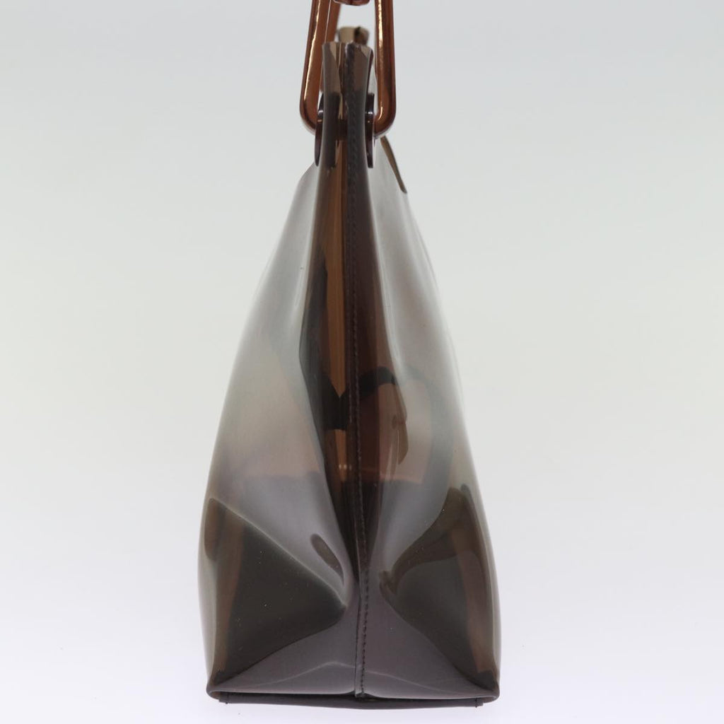 GUCCI Shoulder Bag Vinyl Brown 74653
