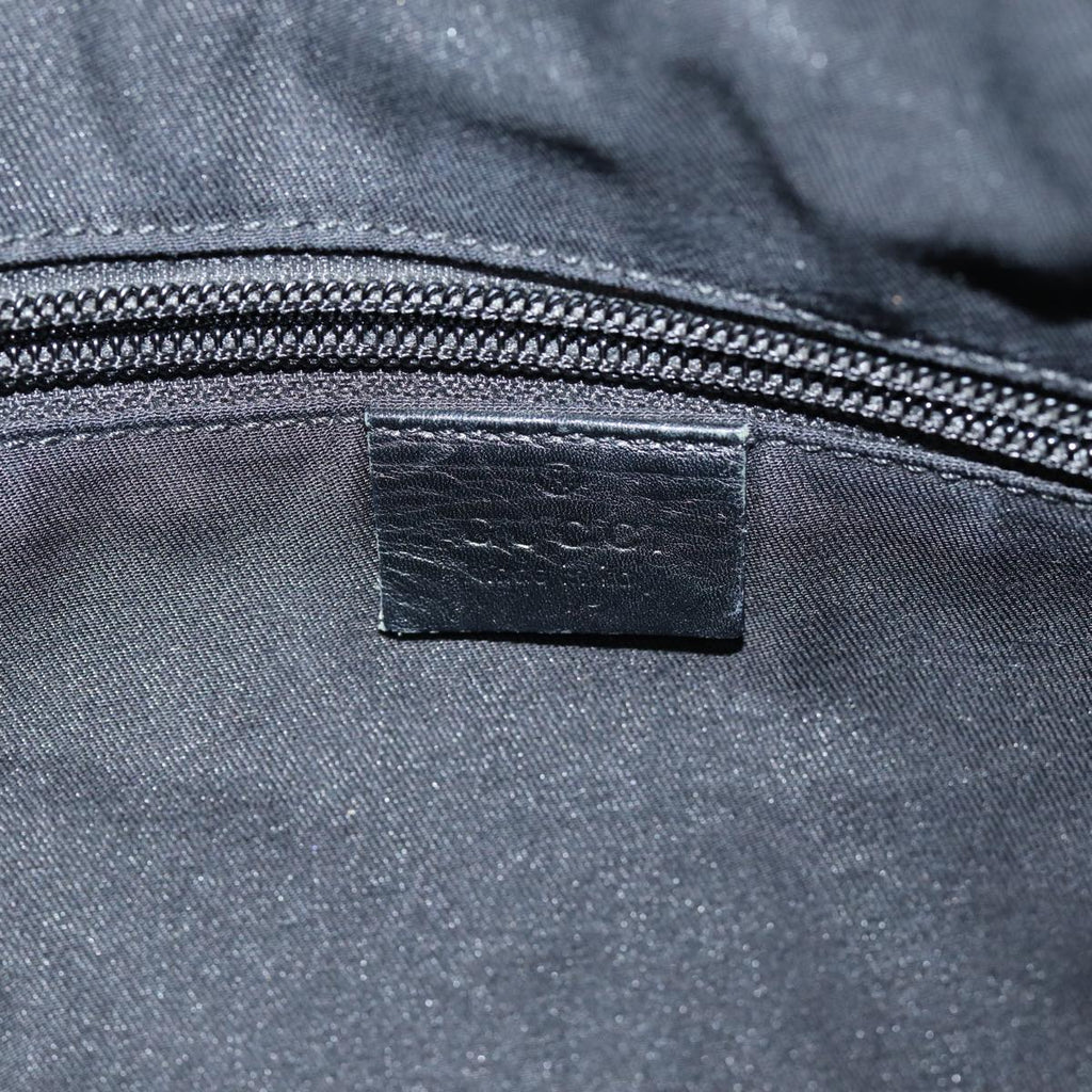 GUCCI GG Canvas Shoulder Bag Black 145856 74657
