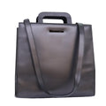 GUCCI Hand Bag Leather 2way Silver 001 2058 1853 6 74662