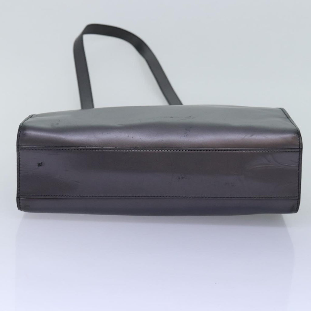 GUCCI Hand Bag Leather 2way Silver 001 2058 1853 6 74662