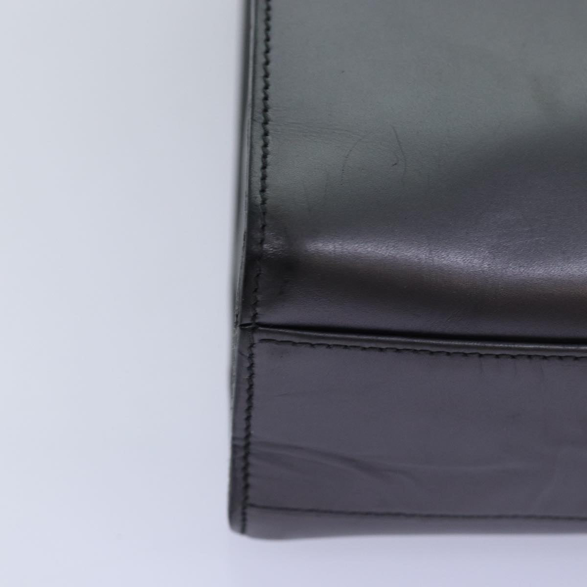 GUCCI Hand Bag Leather 2way Silver 001 2058 1853 6 74662