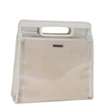GUCCI Hand Bag Vinyl White 002 2058 0454 5 74663