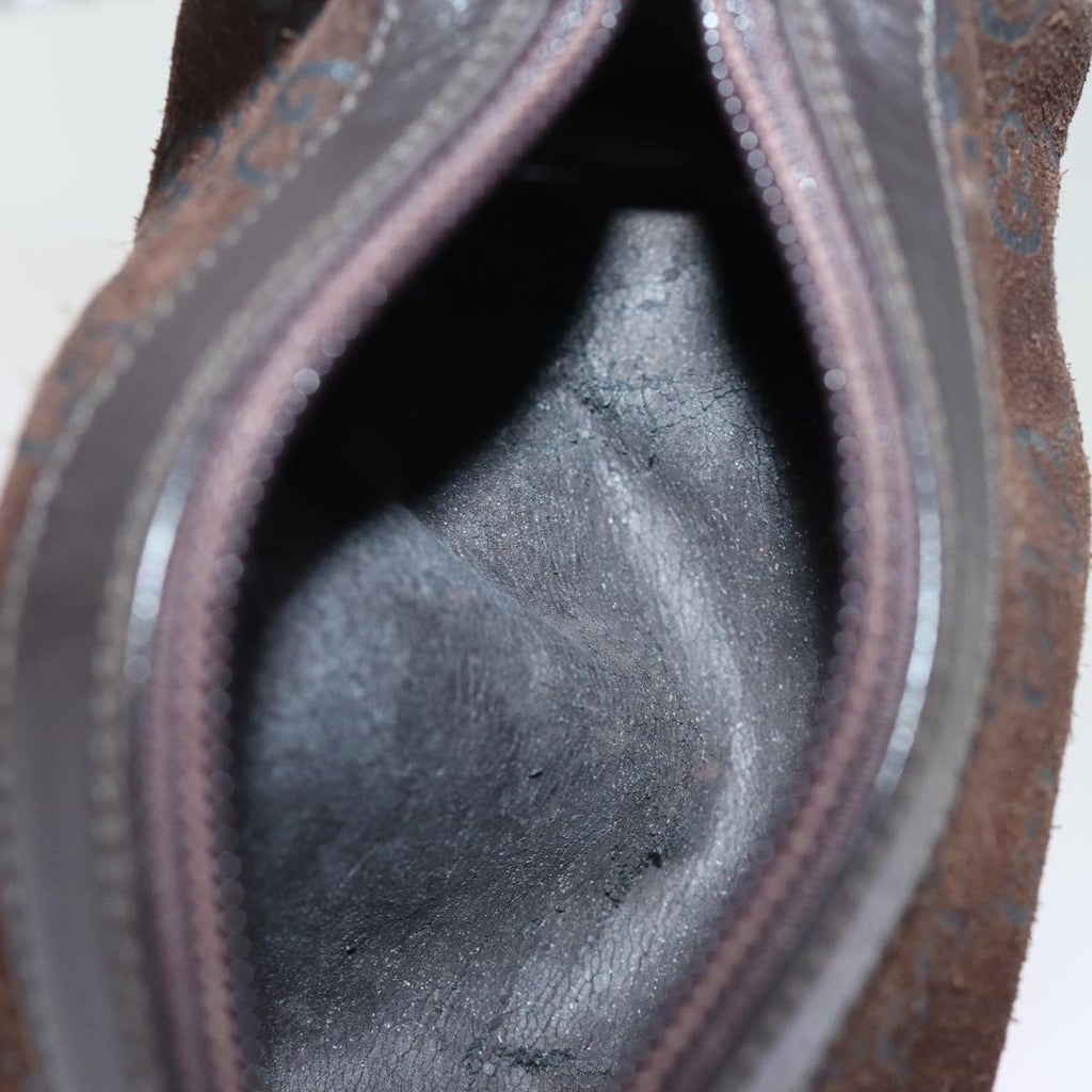 GUCCI GG Canvas Pouch Brown 039 1669 74687