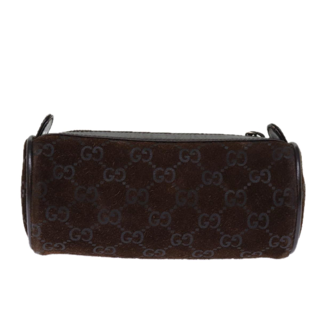 GUCCI GG Canvas Pouch Brown 039 1669 74687