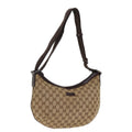 GUCCI GG Canvas Shoulder Bag Beige 181092 74781