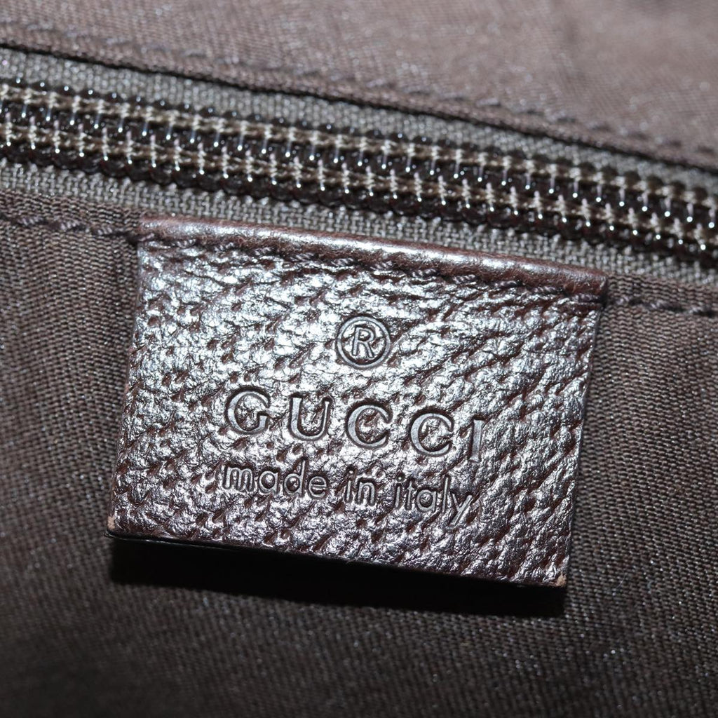 GUCCI GG Canvas Shoulder Bag Beige 181092 74781