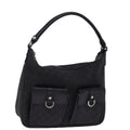 GUCCI GG Canvas Shoulder Bag Outlet Black 293581 74784
