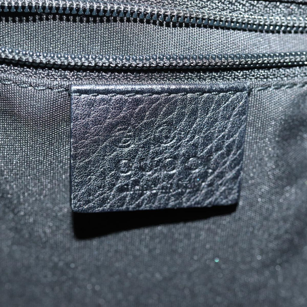 GUCCI GG Canvas Shoulder Bag Outlet Black 293581 74784