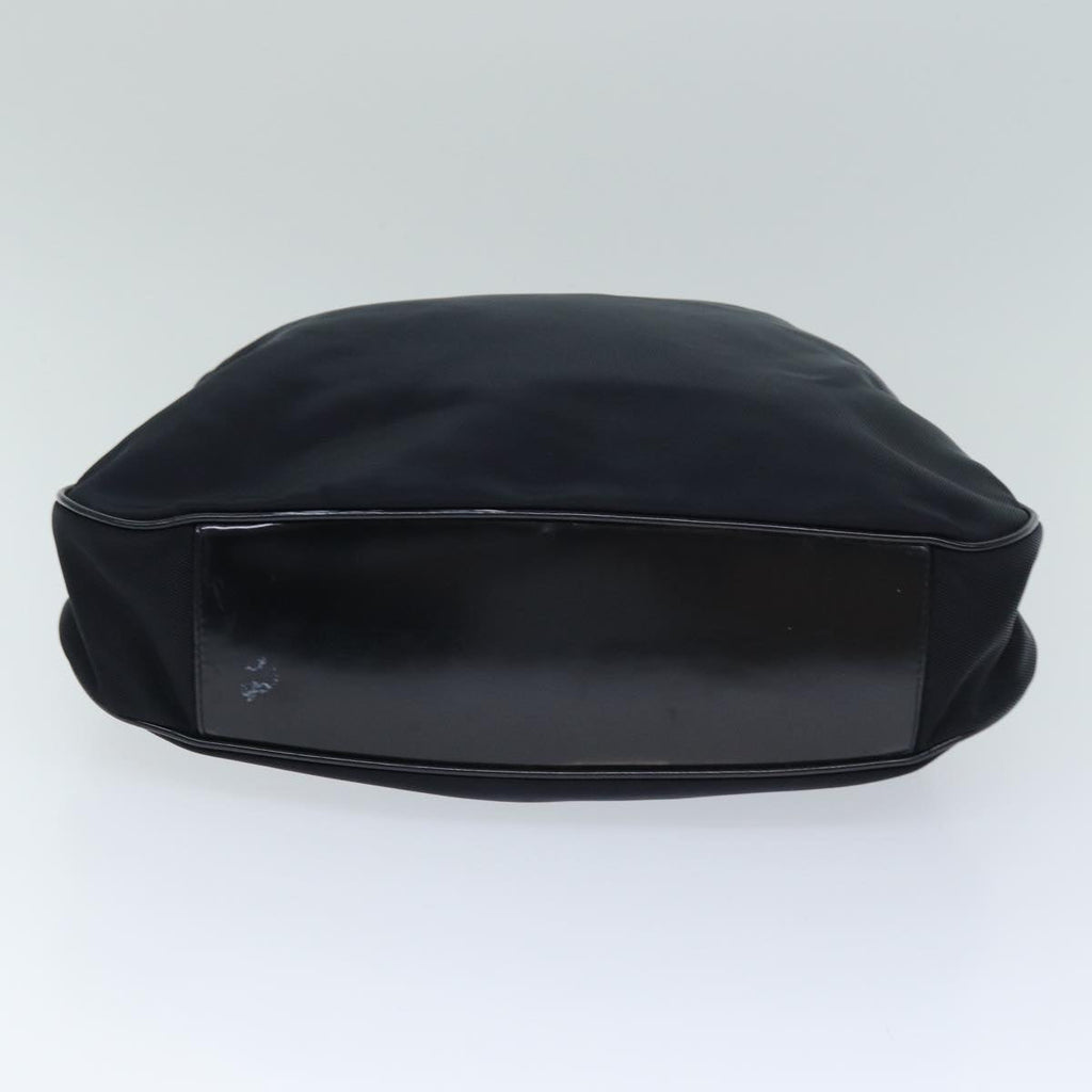 GUCCI Bamboo Hand Bag Nylon Black 001 2113 1577 74834