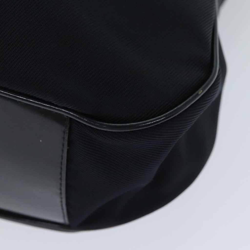 GUCCI Bamboo Hand Bag Nylon Black 001 2113 1577 74834