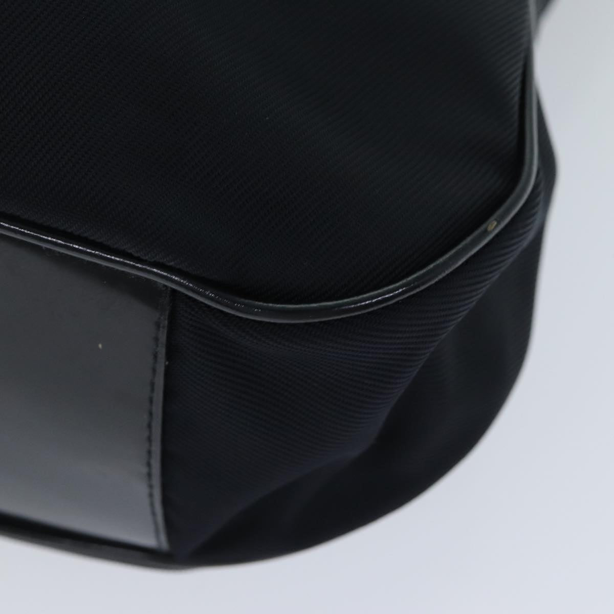 GUCCI Bamboo Hand Bag Nylon Black 001 2113 1577 74834