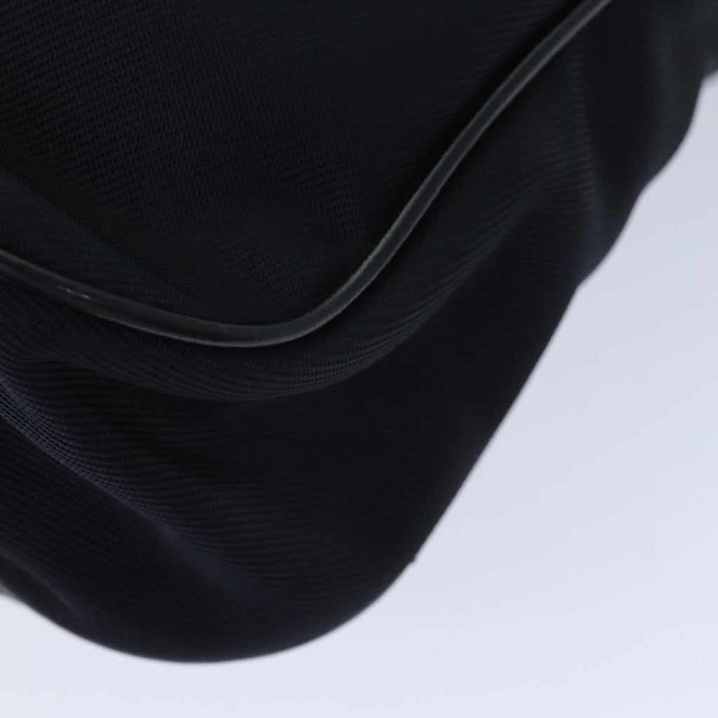 GUCCI Bamboo Hand Bag Nylon Black 001 2113 1577 74834