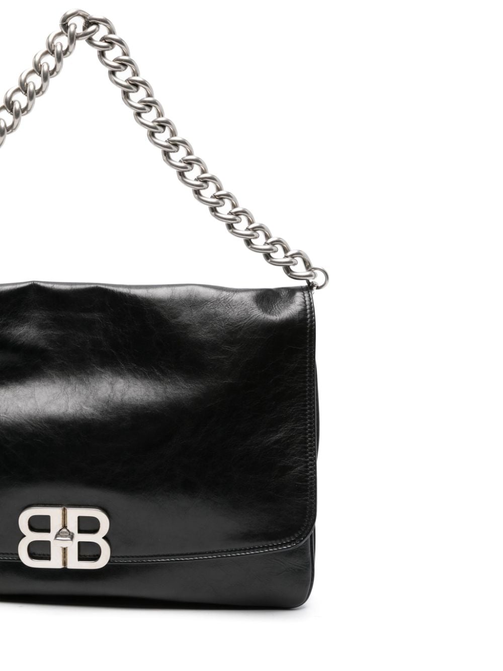 CALF LEATHER SMOOTH GRAIN ADJUSTABLE HANDBAG