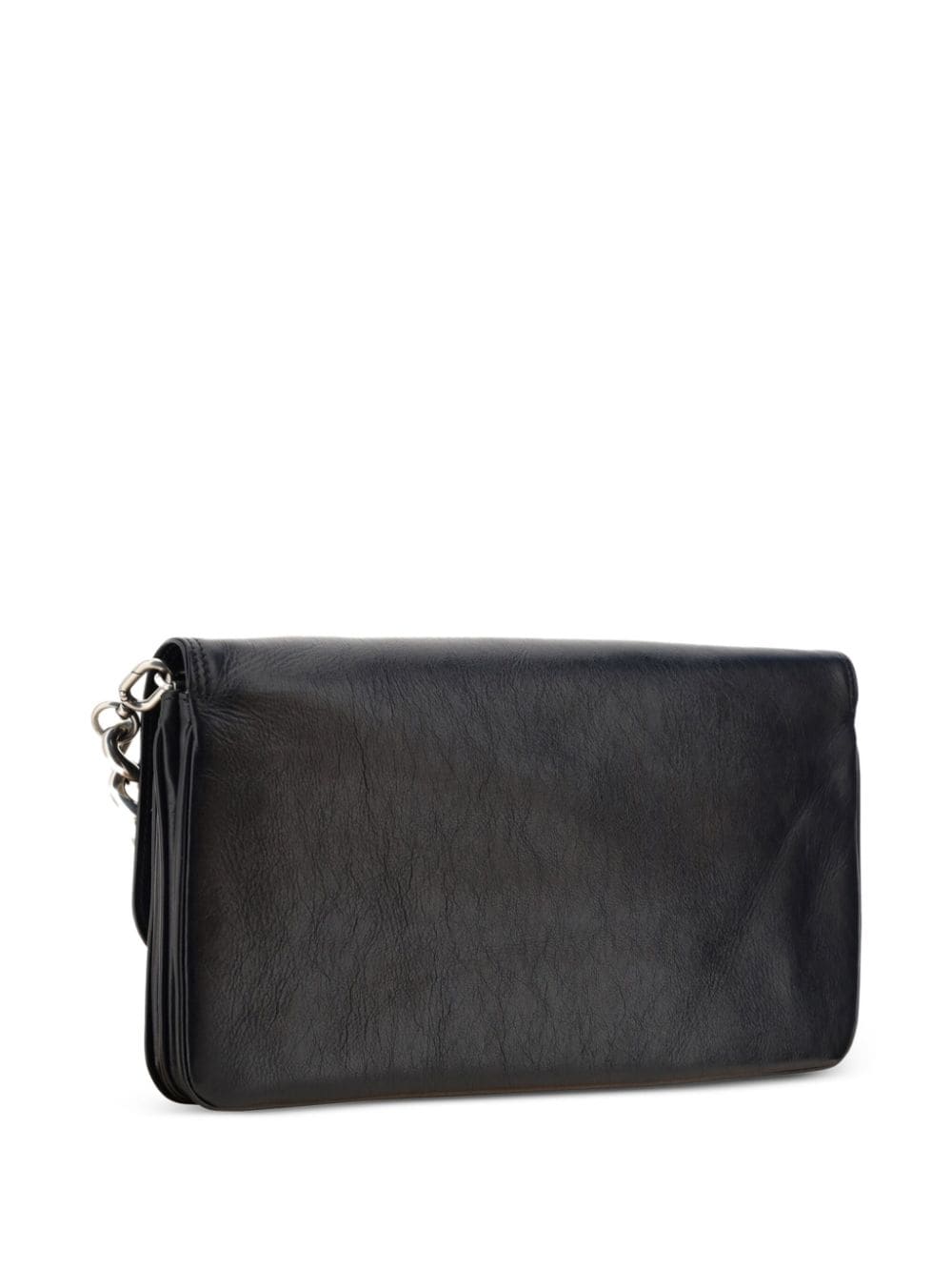CALF LEATHER SMOOTH GRAIN ACCORDION DESIGN HANDBAG