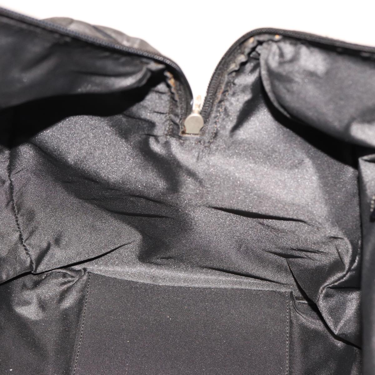 GUCCI GG Canvas Boston Bag Nylon Black 012 0383 74865