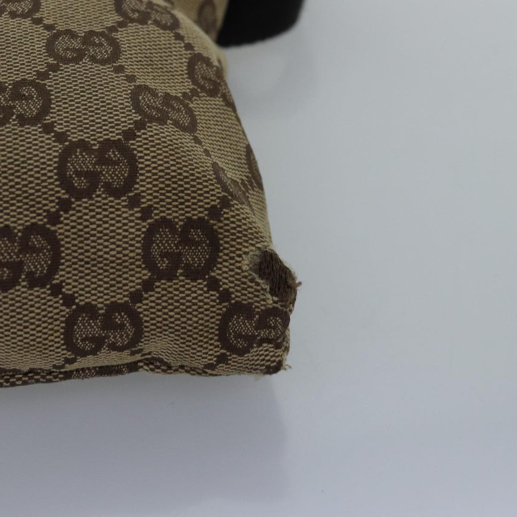 GUCCI GG Canvas Body Bag Beige 28566 74874