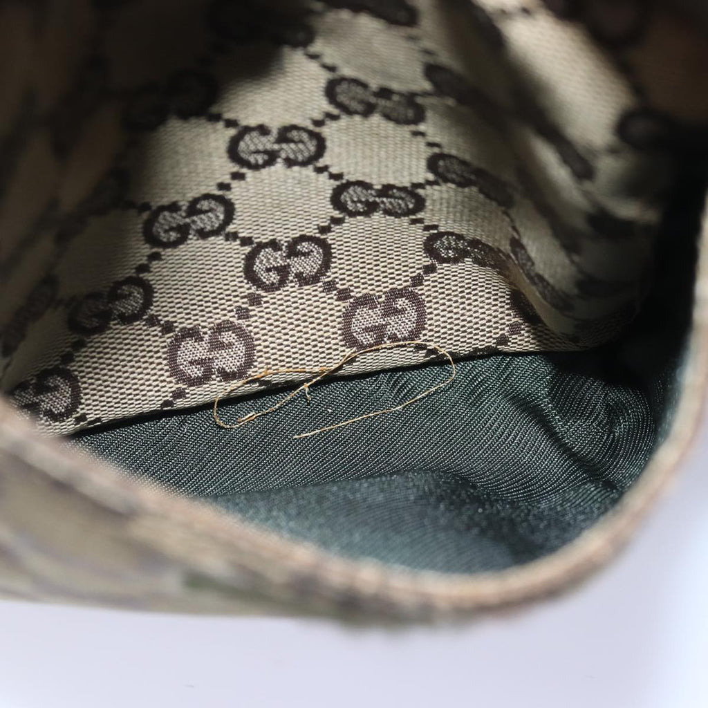 GUCCI GG Canvas Body Bag Beige 28566 74874