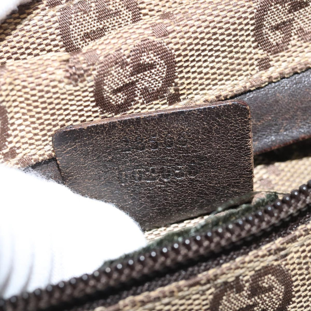 GUCCI GG Canvas Body Bag Beige 28566 74874