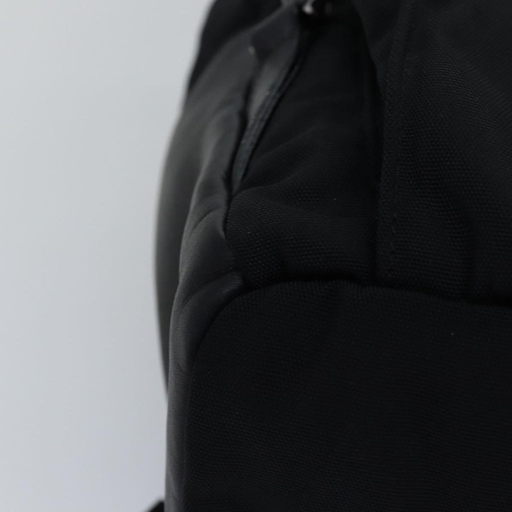 GUCCI Backpack Nylon Leather Black 003 0233 74876