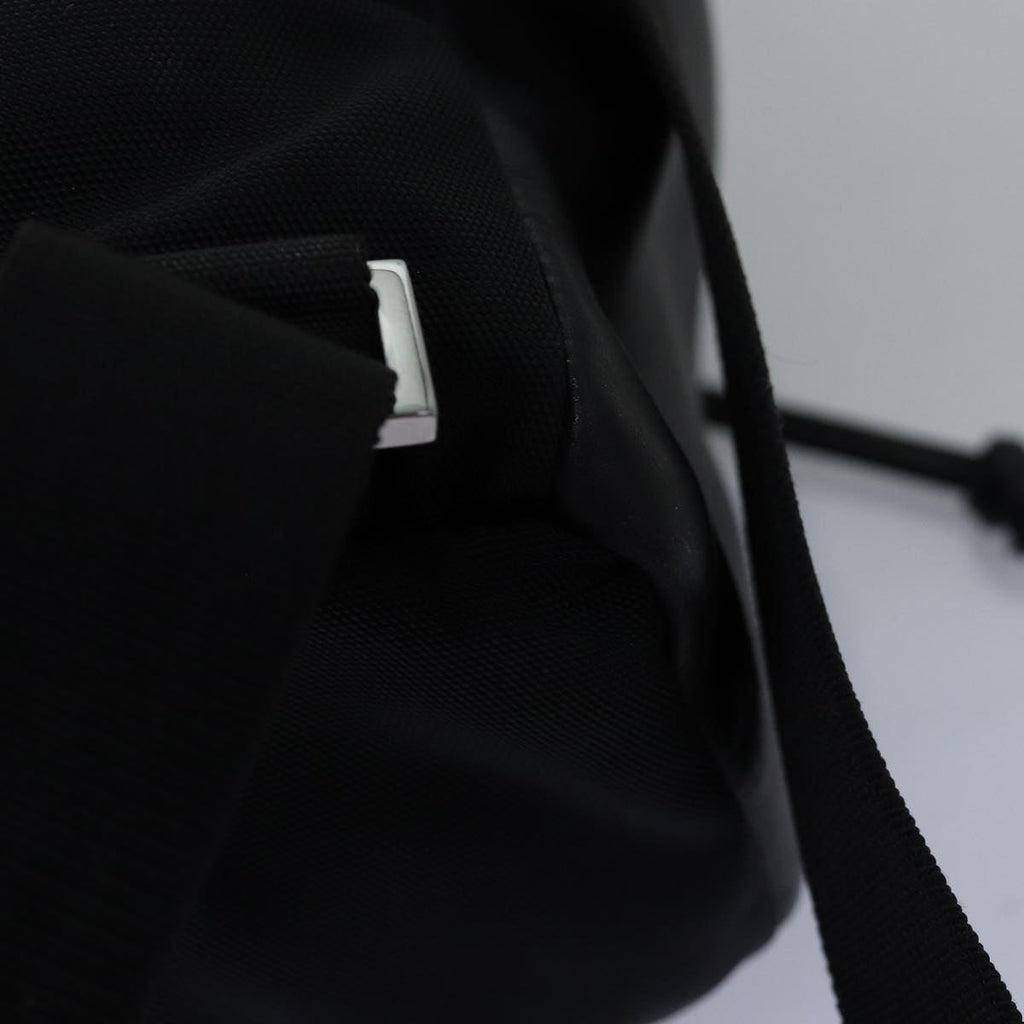 GUCCI Backpack Nylon Leather Black 003 0233 74876