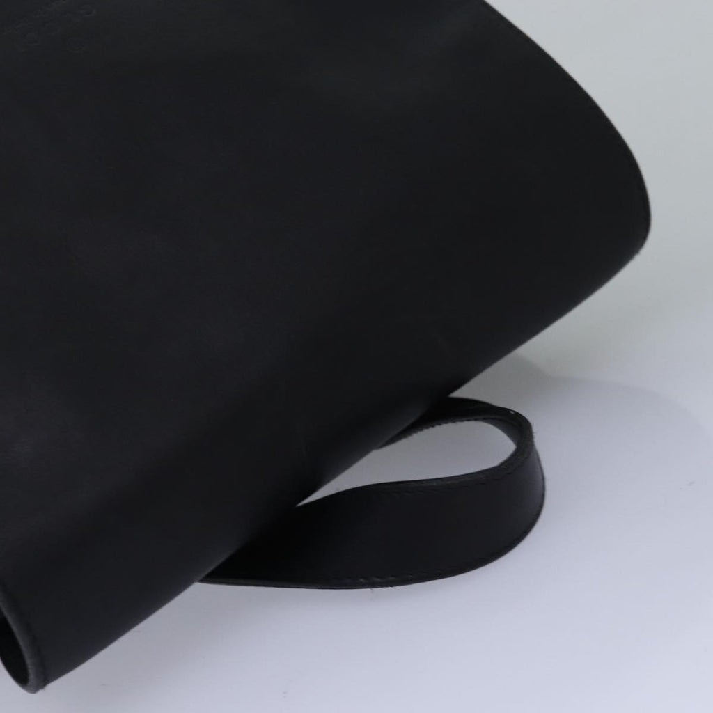 GUCCI Backpack Nylon Leather Black 003 0233 74876