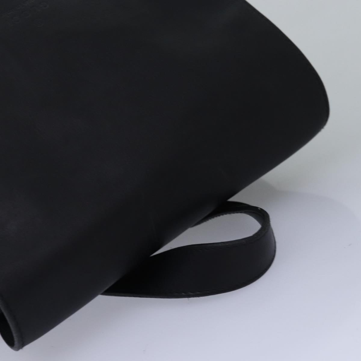 GUCCI Backpack Nylon Leather Black 003 0233 74876