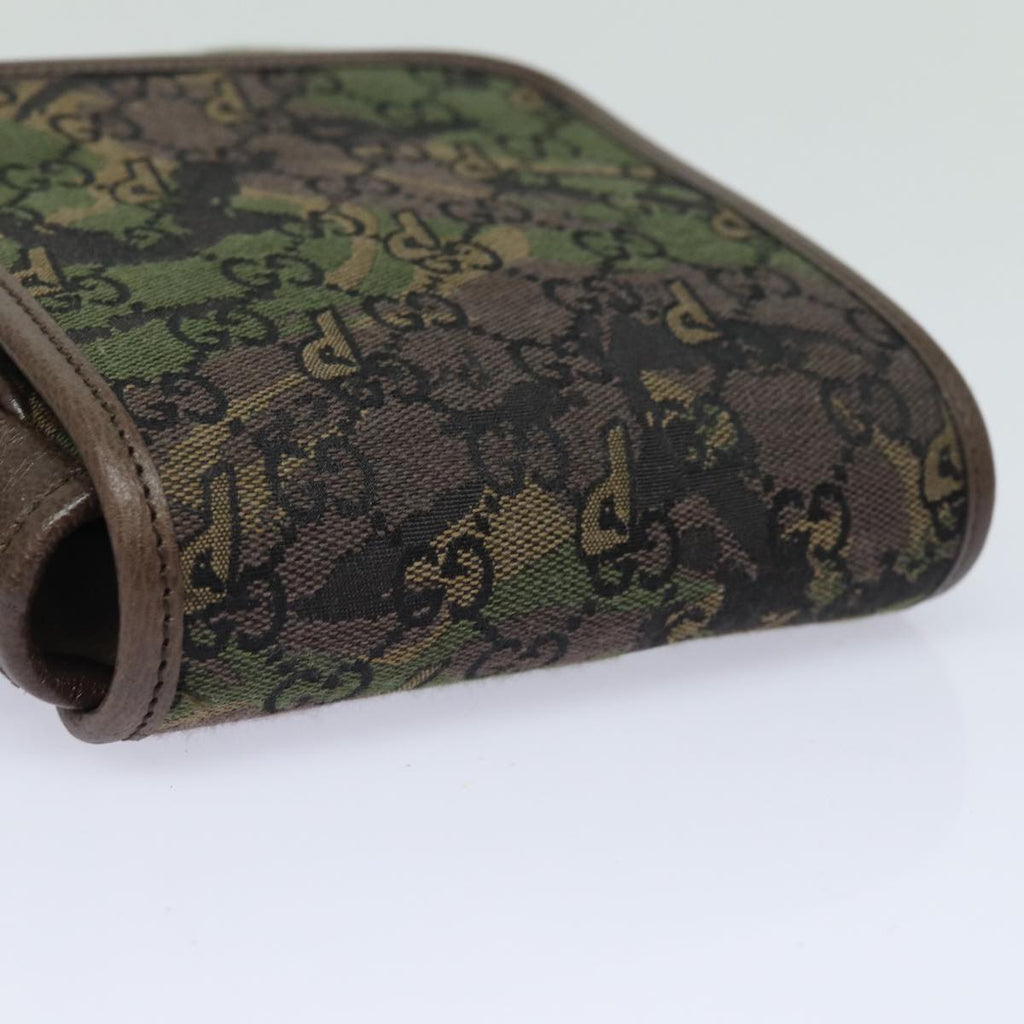 GUCCI GG Canvas Web Sherry Line GUCCIxPALACE Bag Camouflage 723142 74880S
