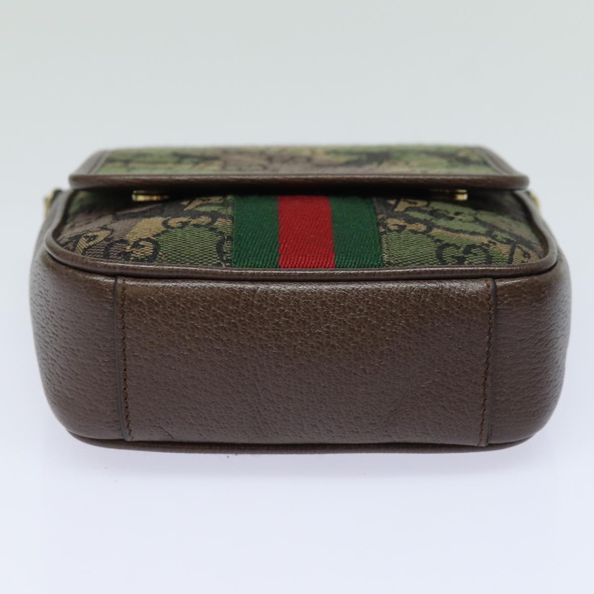 GUCCI GG Canvas Web Sherry Line GUCCIxPALACE Bag Camouflage 723142 74880S