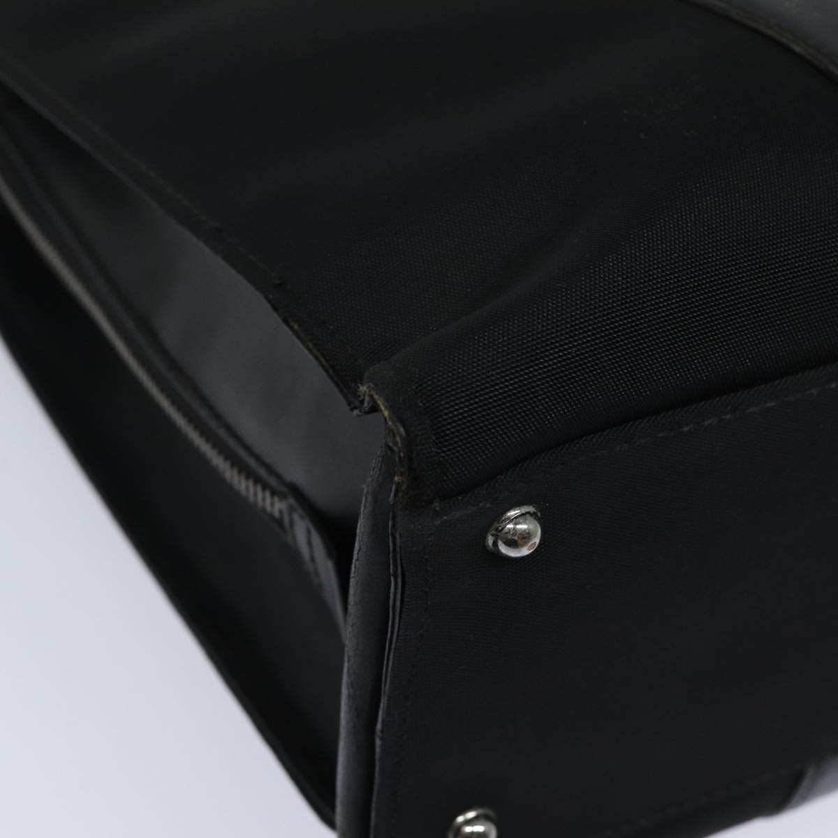GUCCI Hand Bag Canvas Black 114262 74889