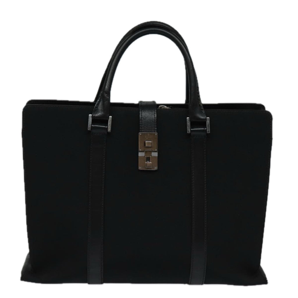 GUCCI Hand Bag Canvas Black 114262 74889