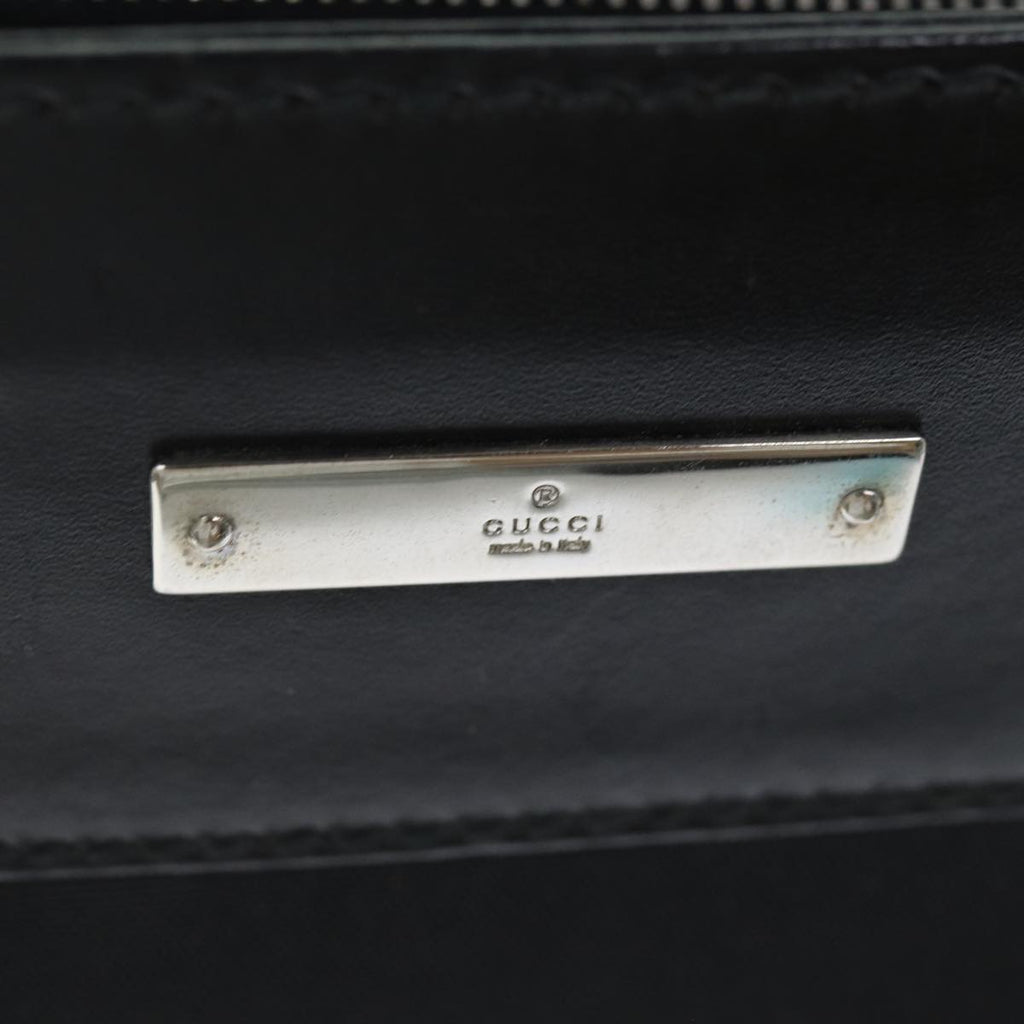GUCCI Business Bag Canvas 2way Black 74974