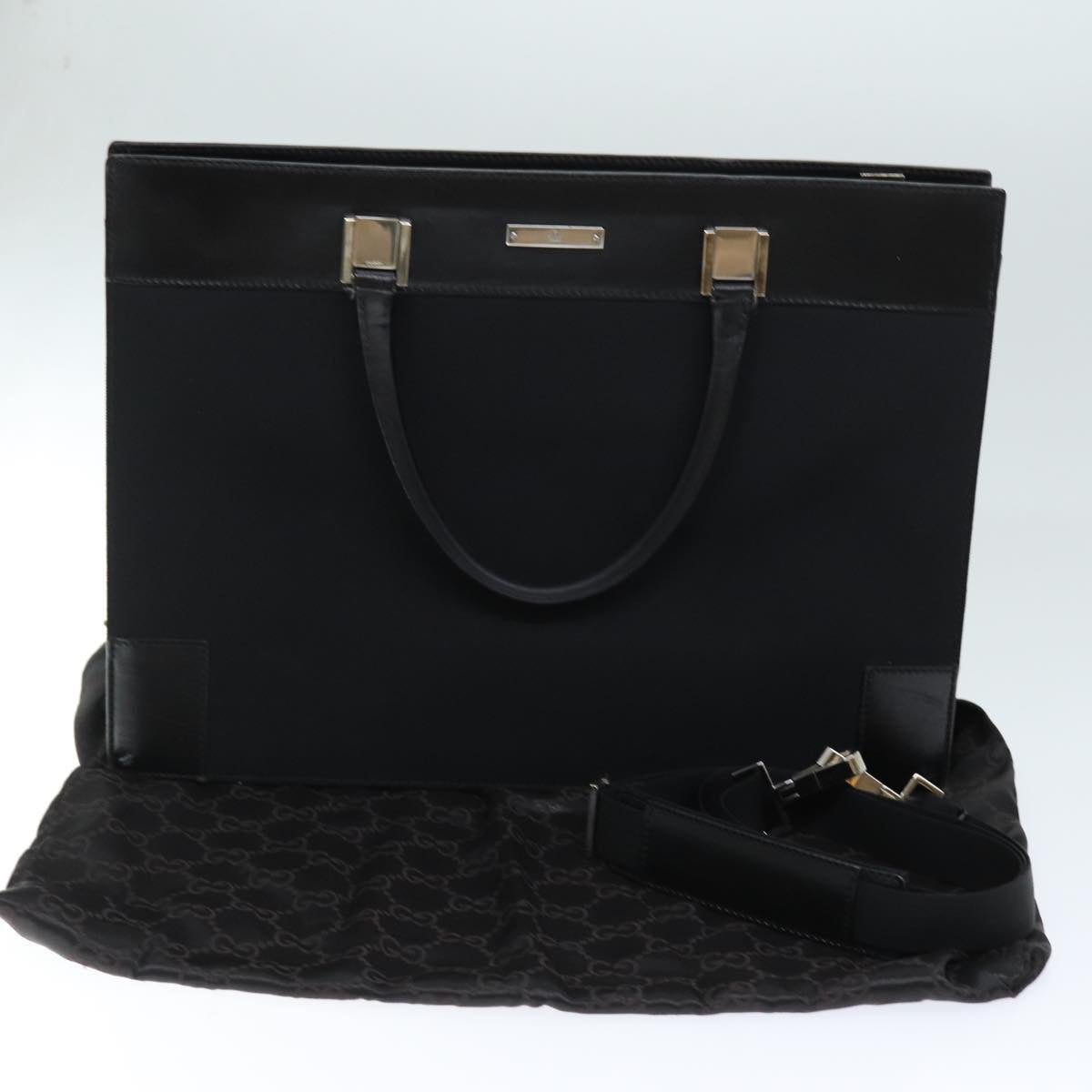 GUCCI Business Bag Canvas 2way Black 74974