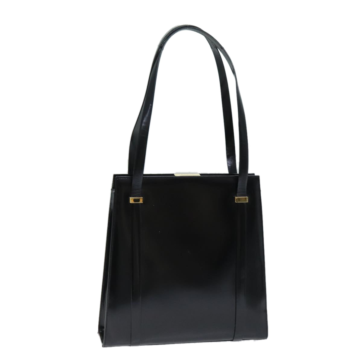 GUCCI Shoulder Bag patent Black 001 1781 1735 74975