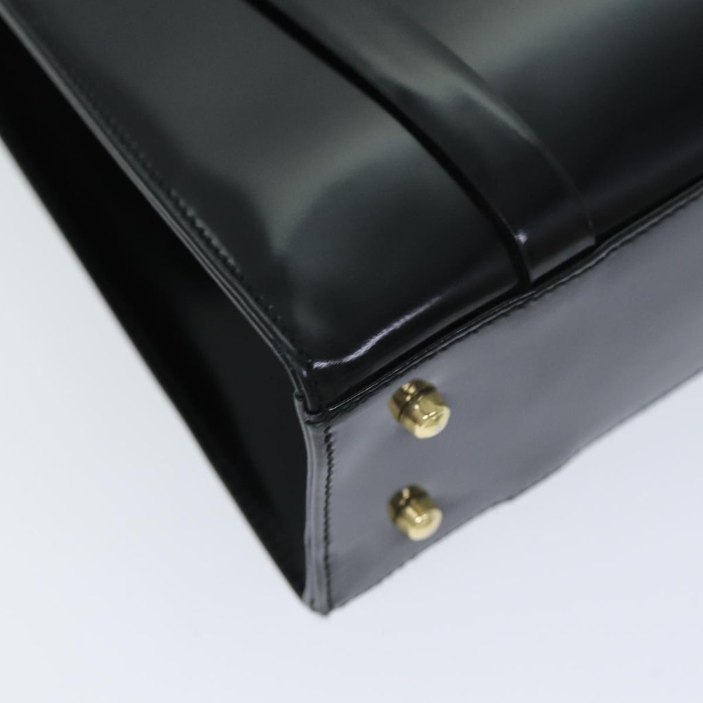 GUCCI Shoulder Bag patent Black 001 1781 1735 74975