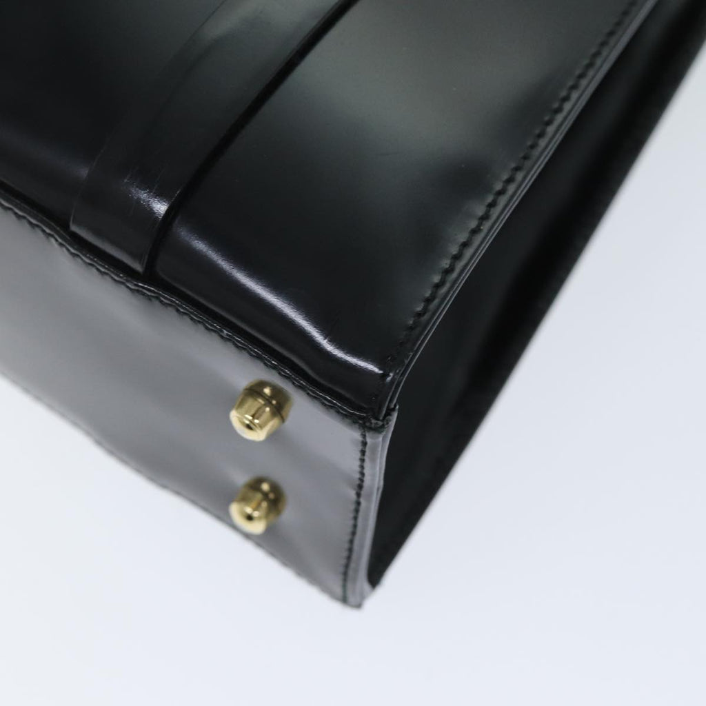 GUCCI Shoulder Bag patent Black 001 1781 1735 74975