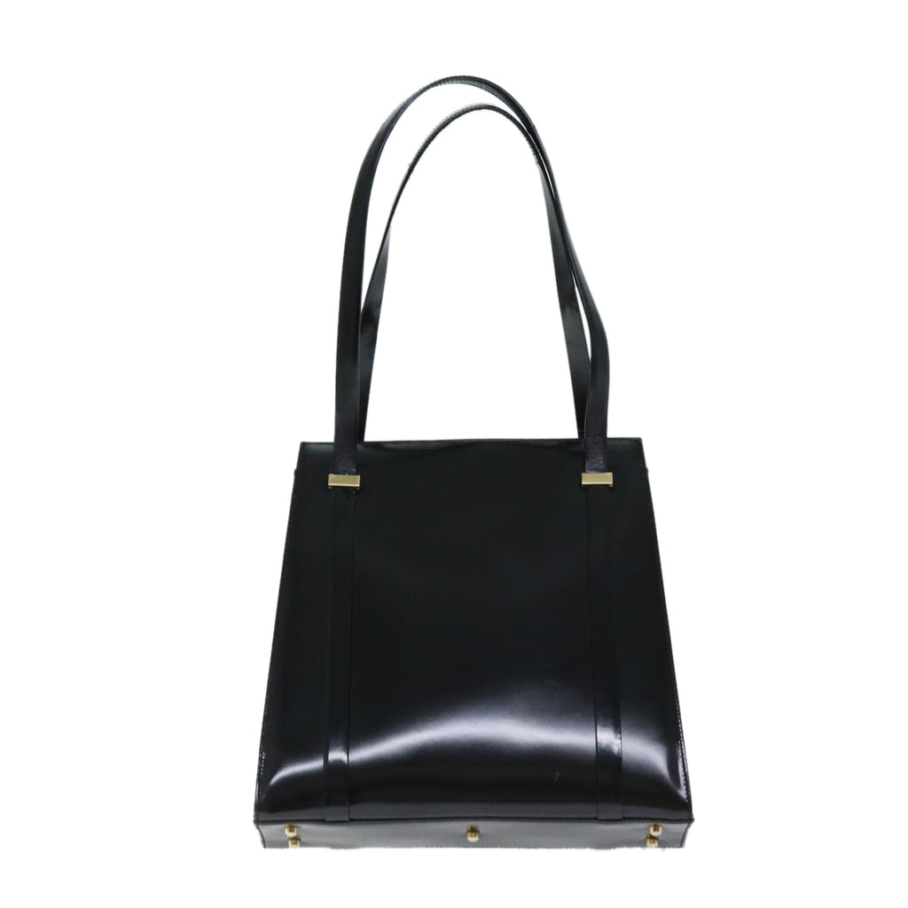 GUCCI Shoulder Bag patent Black 001 1781 1735 74975