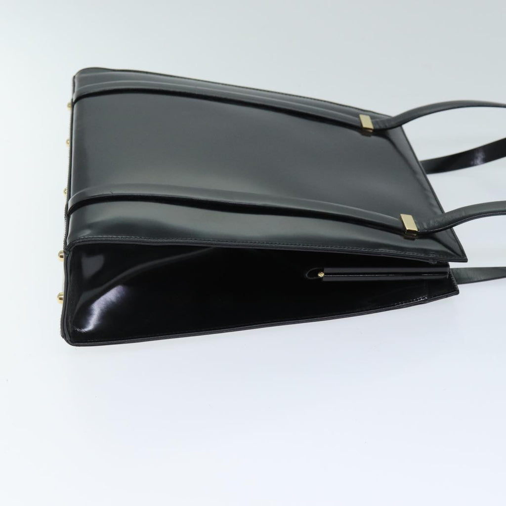 GUCCI Shoulder Bag patent Black 001 1781 1735 74975